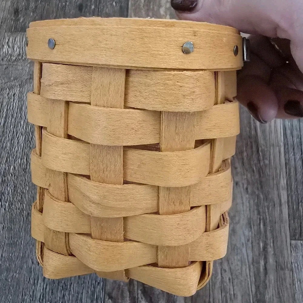 Longaberger‎ Oregano Booking Basket Protector Sawtooth Hanging